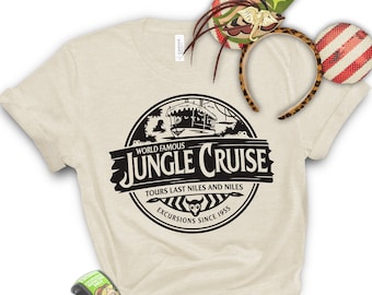 Jungle Cruise Disney Shirt, Disney Jungle Cruise Shirt, Disney Vacation Shirt, WDW Shirt, WDW Jungle Cruise Shirt, Unisex Disney Shirt, Boat