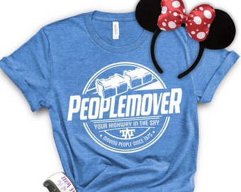 Disney Peoplemover Shirt, Disney People Mover Shirt, Disney TTA-Shirt, Disney Shirt für Männer, Disney Shirt für Frauen, DisneyWorld Peoplemover