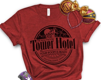 Tower of Trauma Shirt, Disney Shirts für Männer und Frauen, Disney Familien Shirts, Tower Hotel, Hollywood Studios Shirt, Disney Shirts, BTW Shirt