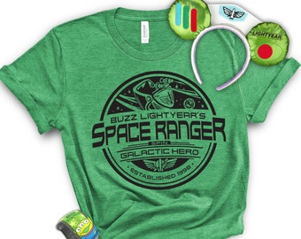 Buzz Lightyear Space Ranger-shirt, Galactic Hero-T-shirt, Buzz Lightyear, Magic Kingdom, WDW-shirt, Disney Vacation, Tomorrowland