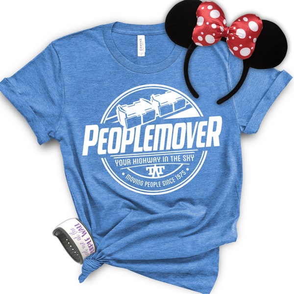 Disney Peoplemover Shirt, Disney People Mover Shirt, Disney TTA shirt, Disney Shirt for Men, Disney Shirt for Woman, DisneyWorld Peoplemover