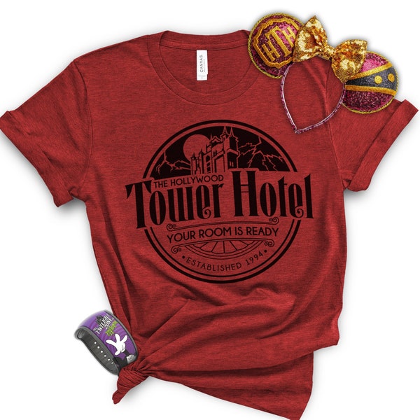 Tower of Terror Shirt, Disney Shirts for Men and Women, Disney Family Shirts, Tower Hotel, Hollywood Studios Shirt, Disney Shirts, WDW Shirt