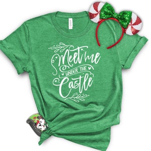 Disney Christmas Shirt, Disney Holiday Shirt, Disney X-mas Shirt, Disneyland Shirt, Disney Castle Shirt, Magic Kingdom, Mickey Shirt, Mickey