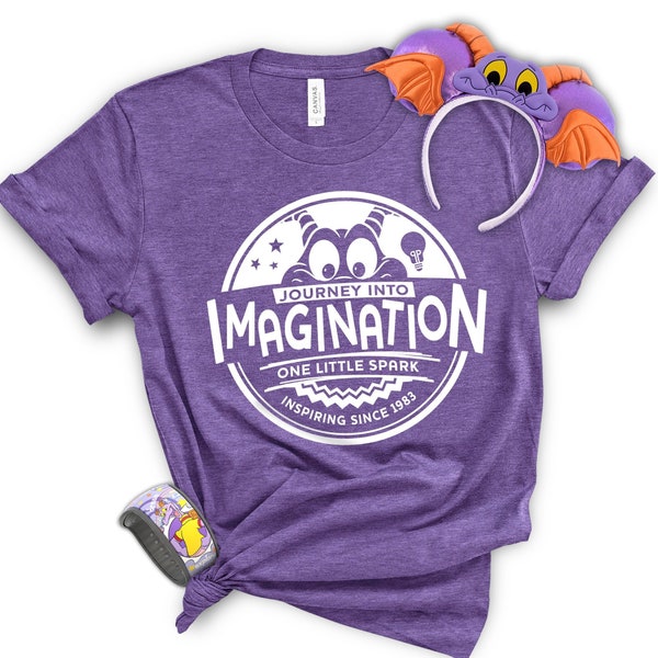 Figment, Journey into Imagination, One Little Spark, EPCOT, Disney Vacation Shirt, Figment Shirt, EPCOT shirt, Disney World, WDW, Journey