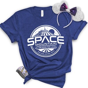 Disney Space Mountain Shirt, Disney Mountains, Disney Shirt for Men, Disney Family Shirt, Disney Vacation, Space Mountain, Disney Shirt