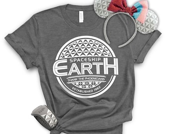 Spaceship Earth, Disney, EPCOT Shirt, Spaceship Earth Shirt, Disney Vacation, WDW Shirt, Unisex, Epcot, Disney Epcot Shirt, Men, Woman