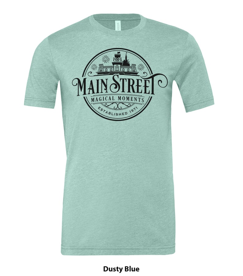 Disney Main Street USA Shirt for Men and Women, Disney Vacation Shirt, Disney Cruise Shirt, Disney Family Vacation Shirt, Walt Disney Shirt image 5