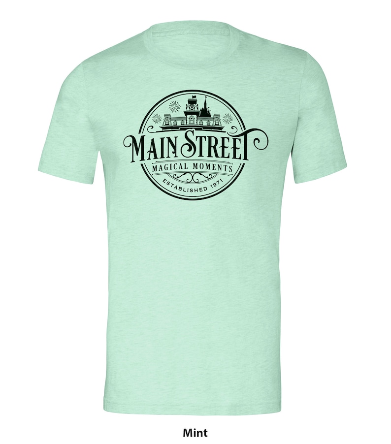 Disney Main Street USA Shirt for Men and Women, Disney Vacation Shirt, Disney Cruise Shirt, Disney Family Vacation Shirt, Walt Disney Shirt image 4