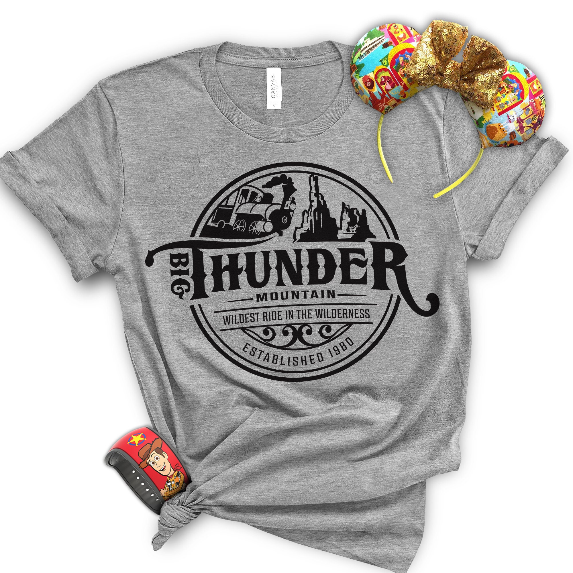 Big Thunder Mountain Shirt Disney Shirt Disney Mountains - Etsy