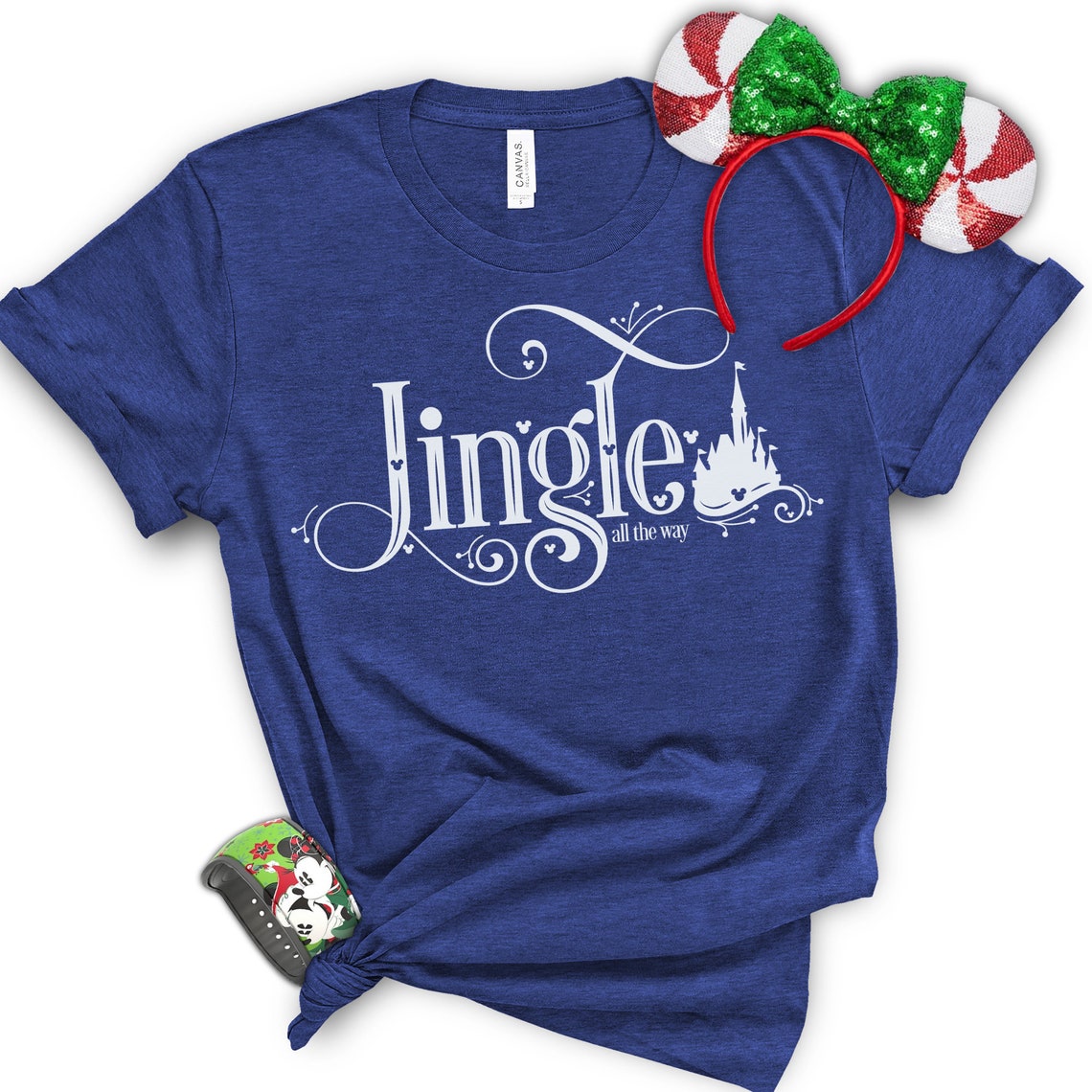 Disney Christmas Shirt Disney Holiday Shirt Disney X-mas - Etsy