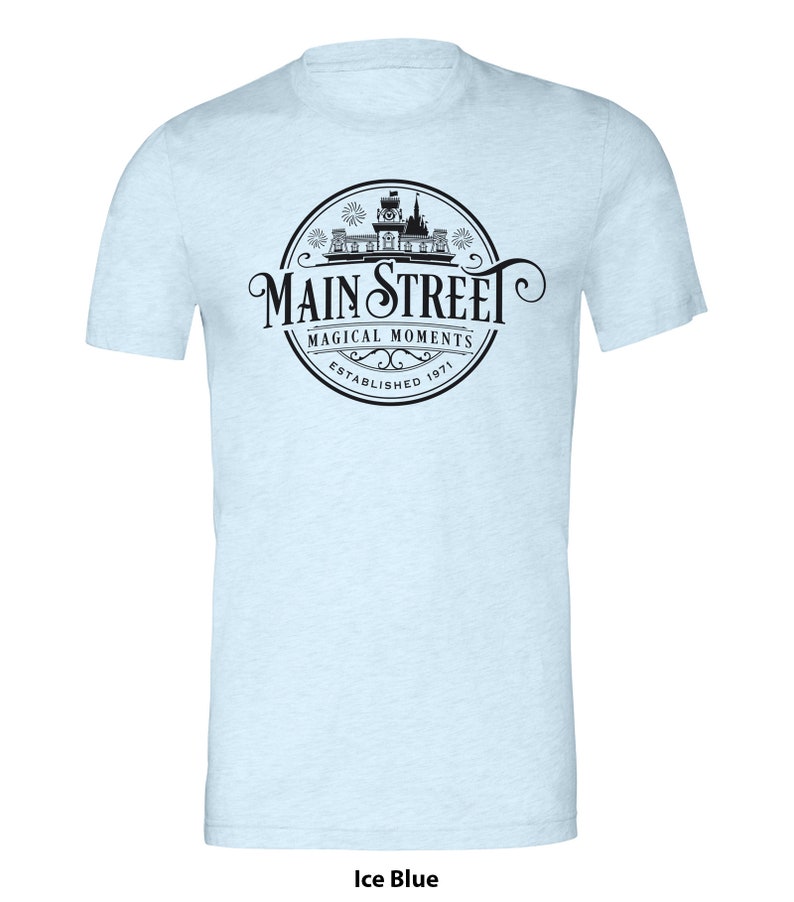 Disney Main Street USA Shirt for Men and Women, Disney Vacation Shirt, Disney Cruise Shirt, Disney Family Vacation Shirt, Walt Disney Shirt image 3