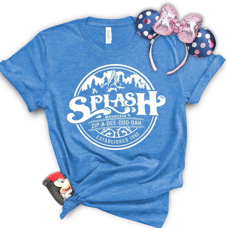 Disney Splash Mountain Shirt Disney Mountains Disney Shirt Etsy