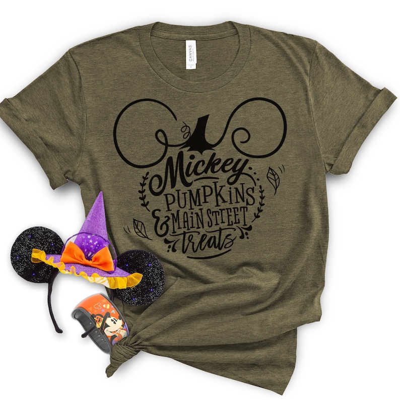 Disney Halloween Shirt Disney Fall Shirt Disney Autumn | Etsy