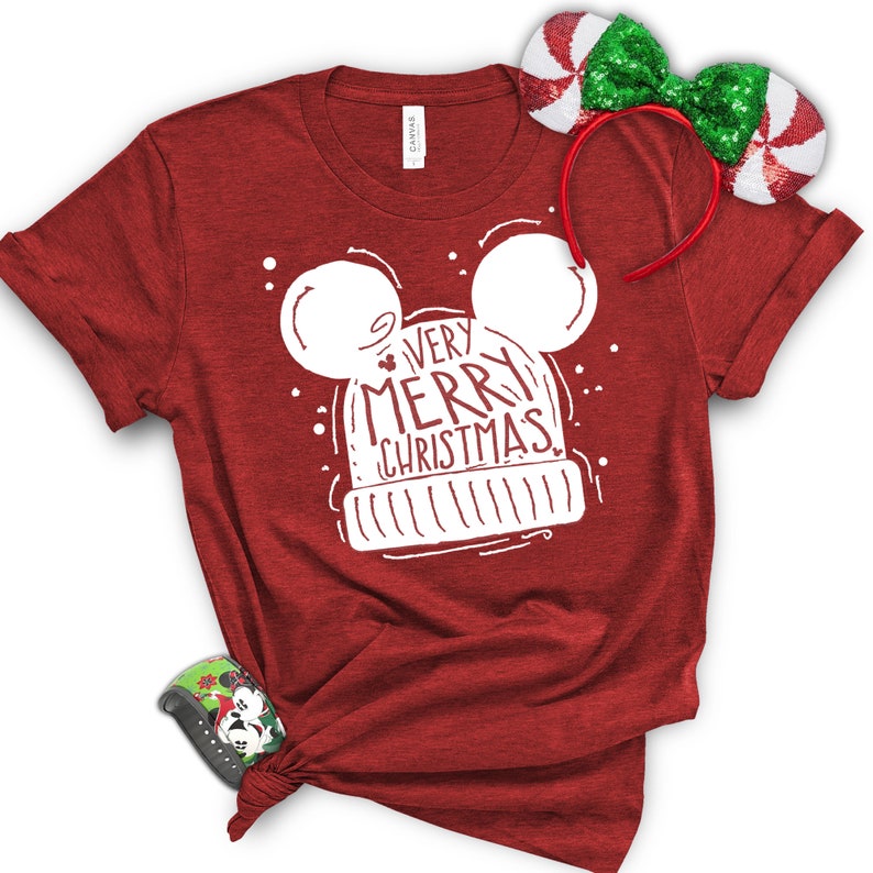 Disney Christmas Shirt Disney Holiday Shirt Disney X-mas - Etsy