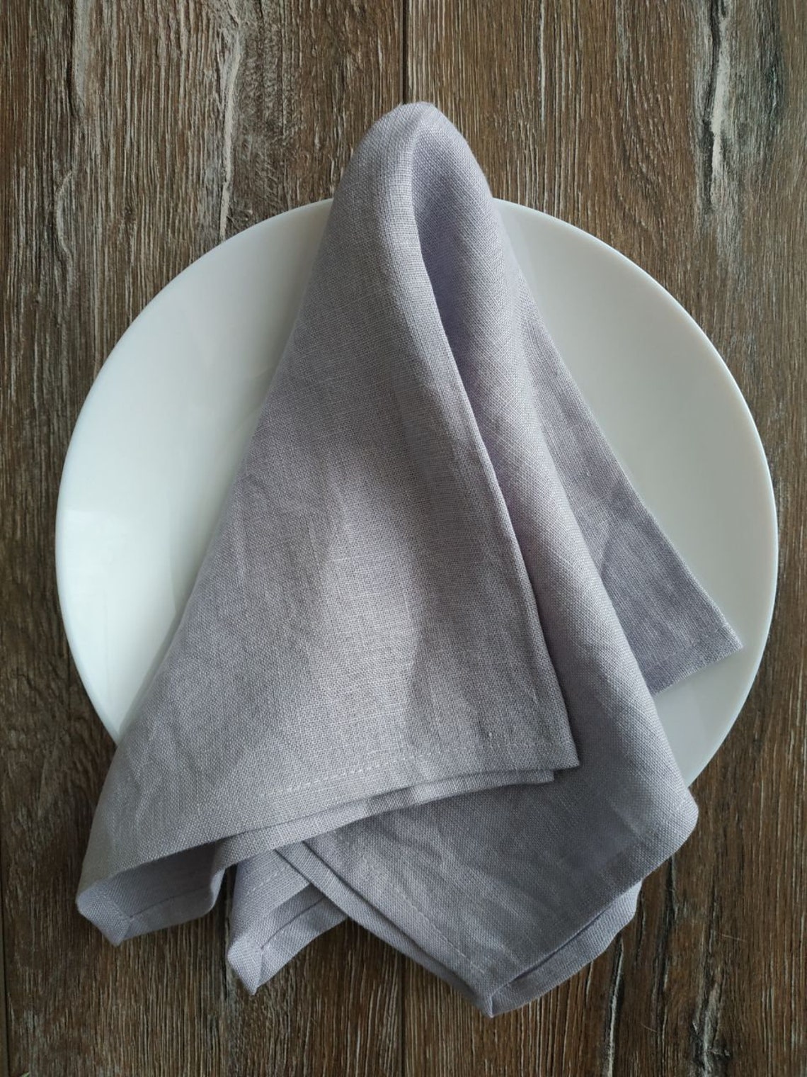 Lilac Linen Napkins Napkins Set Bulk Tableware Wedding Decor Etsy