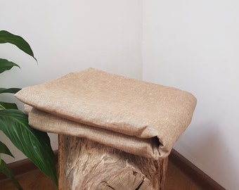 Terracotta / Burn orange/LINEN SHEET - Natural bedding - Organic bedding - Rustic bedding - Linen sheets - Full size - King size - Queen siz
