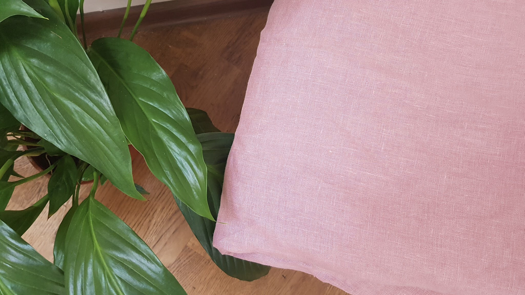 Pink LINEN SHEET Dusty rose linen sheet Natural bedding Etsy