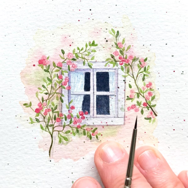 Watercolour Paintings - Etsy UK