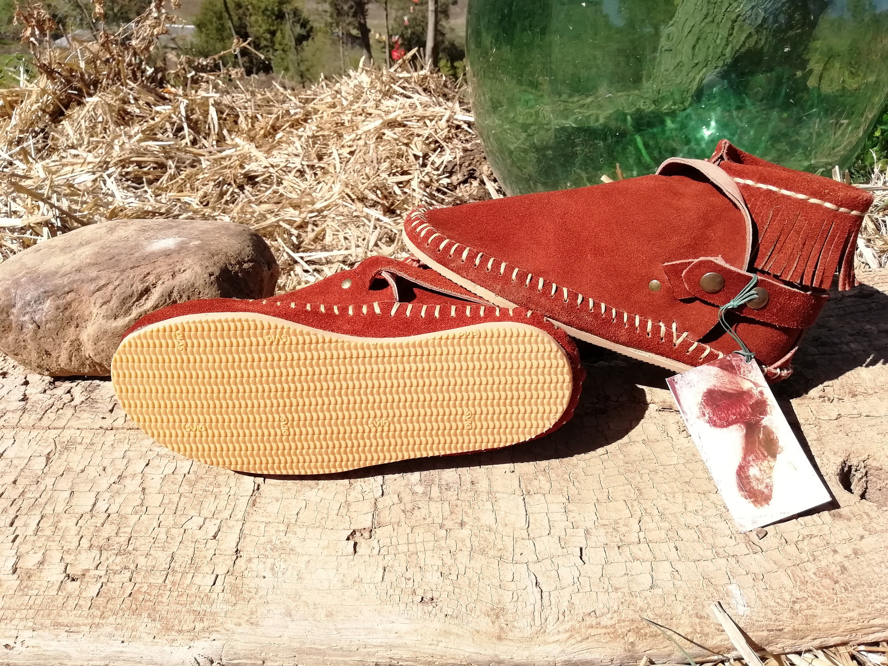 MOCCASINS Size 38 Native Americans Shoes Ethno Shoes - Etsy