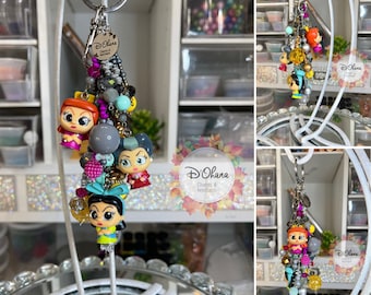 Disney Cinderella Theme Charm with the 2 Stepsisters and Lady Tremaine