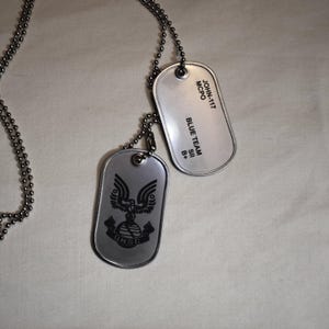 Halo Dog Tag - Etsy