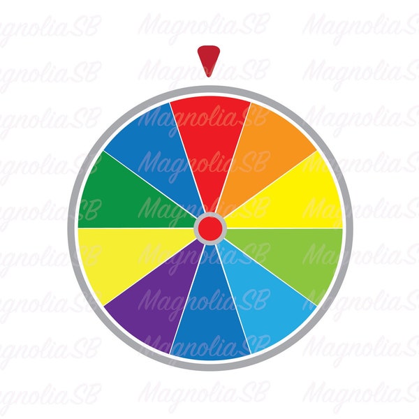 Game Board Spinner svg, dxf, wheel of fortune SVG, wheel PNG, vector, EPS, game, fun activity svg, wheel silhouette, shape
