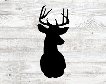 Download Deer Head Svg Etsy