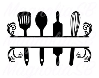 Download Split Utensils Svg Etsy