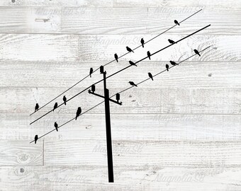 Free Free Bird On Wire Svg