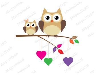 Free Free Mom And Baby Owl Svg 905 SVG PNG EPS DXF File