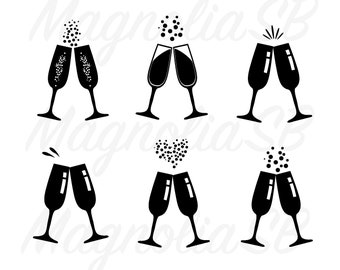 Free Free 108 Wedding Champagne Glass Svg SVG PNG EPS DXF File