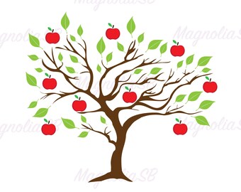 Download Apple Tree Svg Etsy