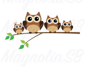 Download Owl Family Svg Etsy