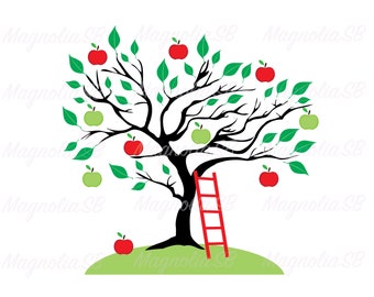 Download Apple Tree Svg Etsy