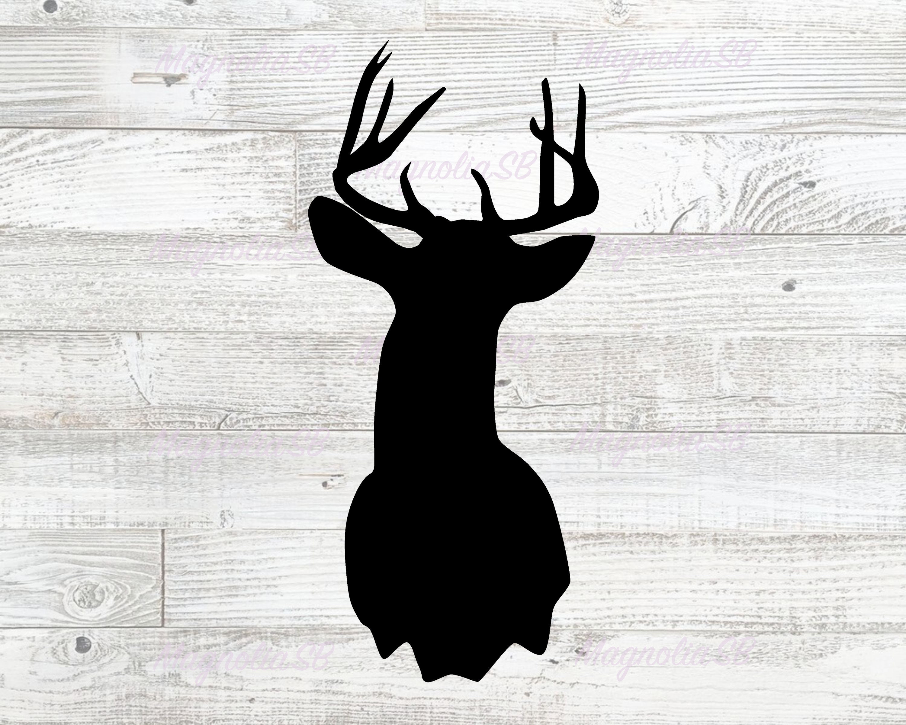 Download Deer Head Svg Dxf Deer Clipart Cutting Deer Wilderness Etsy