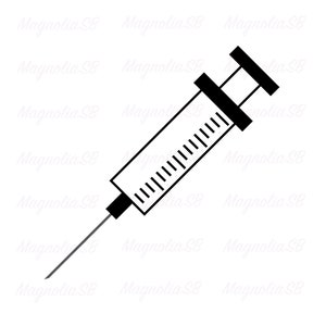 Syringe SVG Clipart: Nurse Vector Graphics (Digital Download)