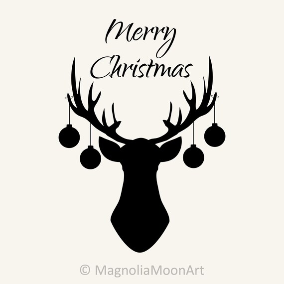 Christmas deer antlers discount