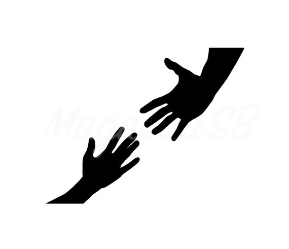 hand reaching out clip art