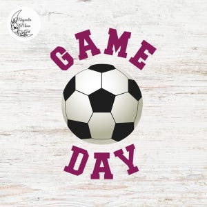Fútbol americano del día del juego PNG, sublimación de deportes escolares, archivo gráfico digital retro, diseño de descarga instantánea, uso comercial