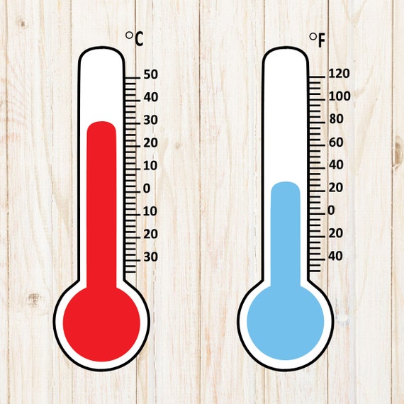 Thermometer SVG, Cut File for Cricut, Temperature, Thermometer PNG