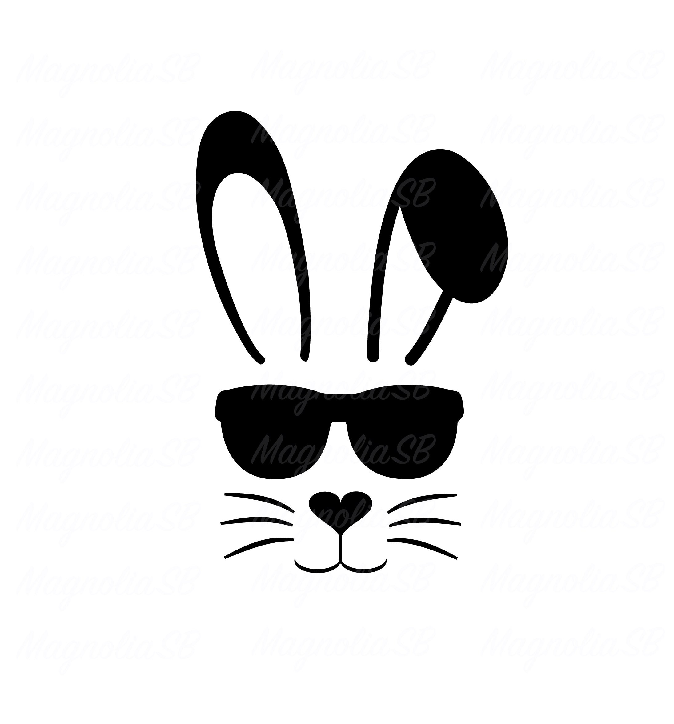 Bunny SVG Cute Bunny Svg Cut File for Cricut Easter Svg - Etsy Australia