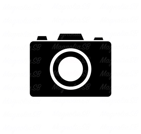 Camera SVG, DXF, Camera Icon Clipart, Cutting, Camera Vector, Camera Shape,  Silhouette, Taking Pictures, Leisure, Camera Silhouette - Etsy Finland