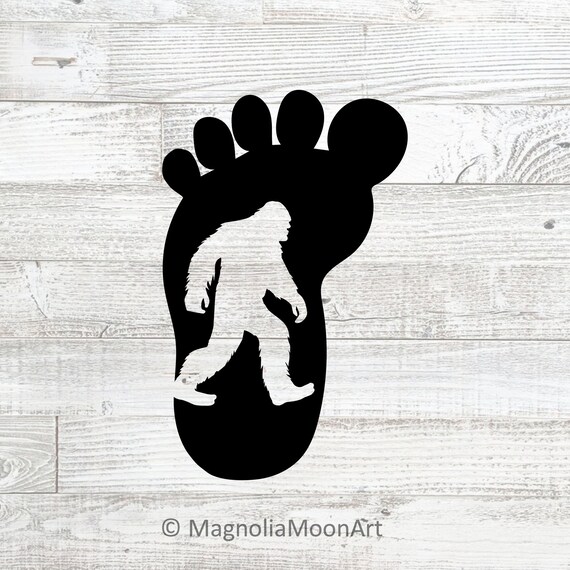 Yeti Sasquatch Footprint Bigfoot HuntingスペアジープラングラーCamper SUVタイヤカバー 29