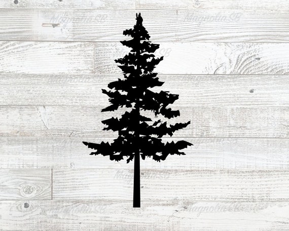 Download Pine Tree Svg Dxf Tree Clip Art Cut File For Cricut Etsy