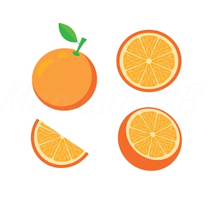 Oranges SVG, DXF, fruit clipart, vector, cutting, fresh, food, fresh, healthy, sliced fruits, Oranges Set, Orange Shape, Orange silhouette
