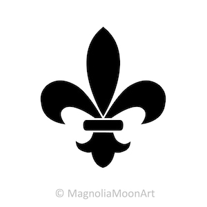 Fleur De Lis SVG, Fleur De Lis DXF, Franse lelie clipart, bloem snijden, Fleur De Lis vector, bloemvorm, silhouet Fleur De Lis
