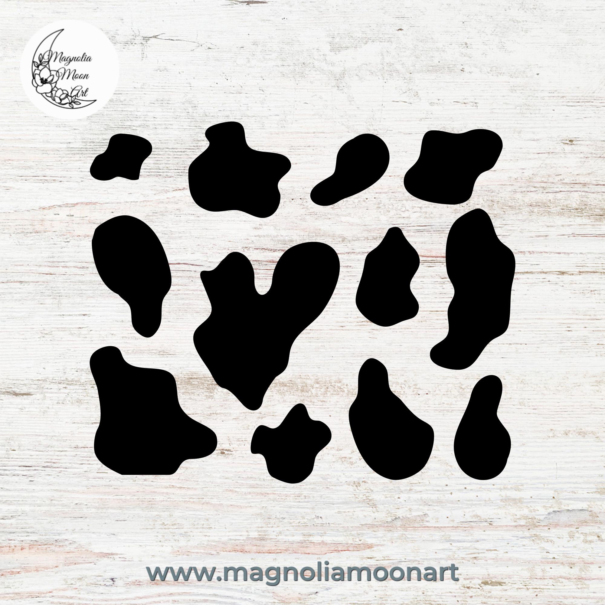 Cow Spots svg, dxf, cow spots pattern, commercial use, cut file for cricut, cow spots png, jpg, farm svg, farm animal svg, cow pattern