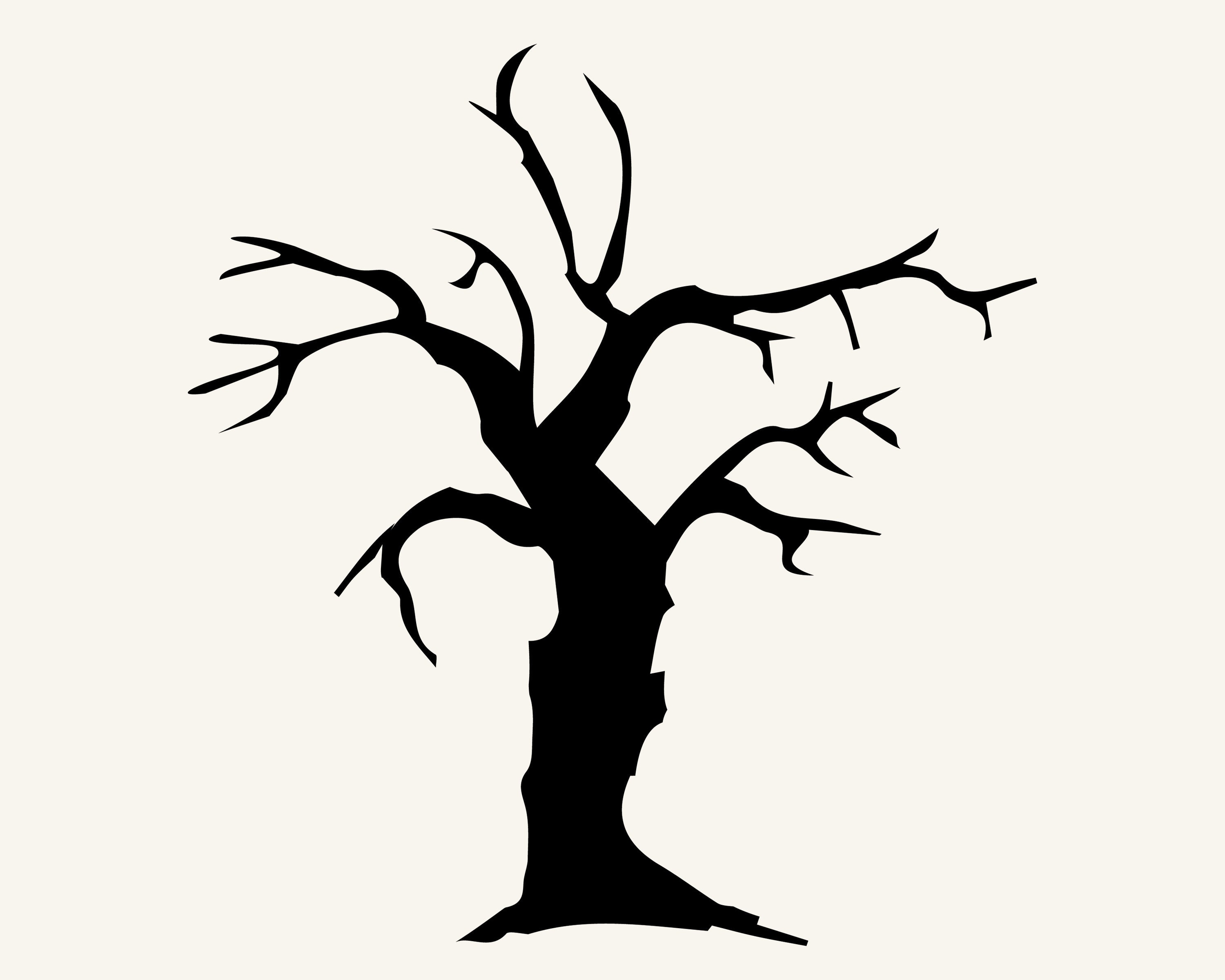Clipart Halloween Tree