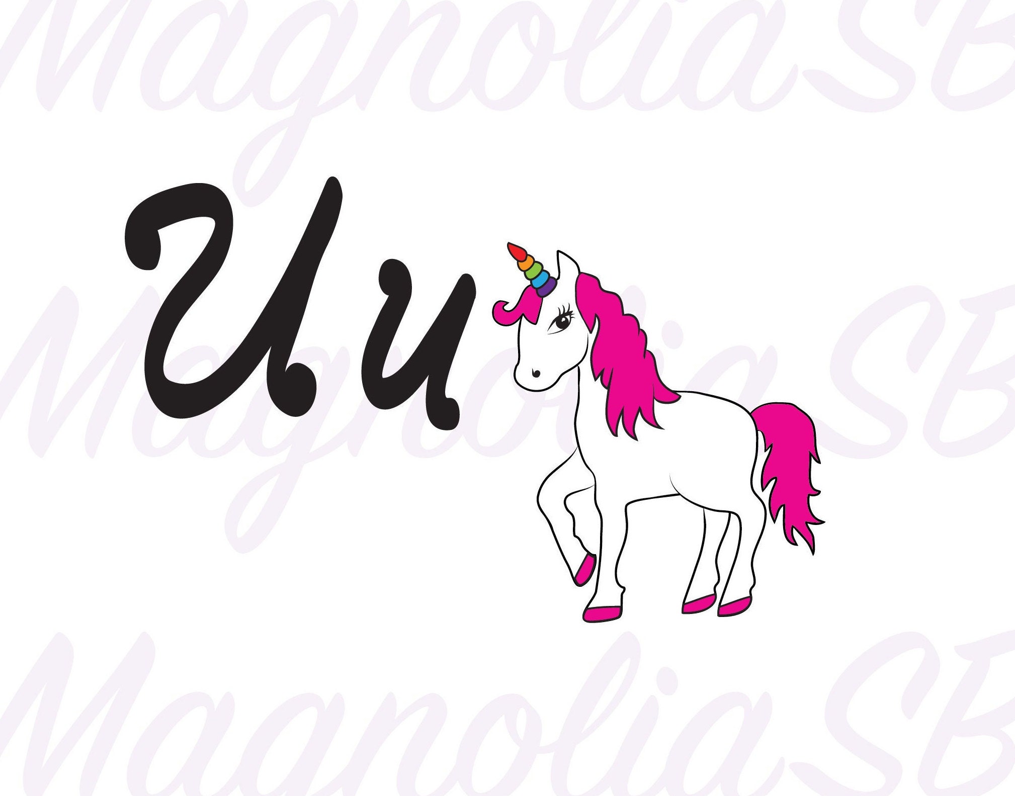 Free Free Unicorn Alphabet Svg 623 SVG PNG EPS DXF File