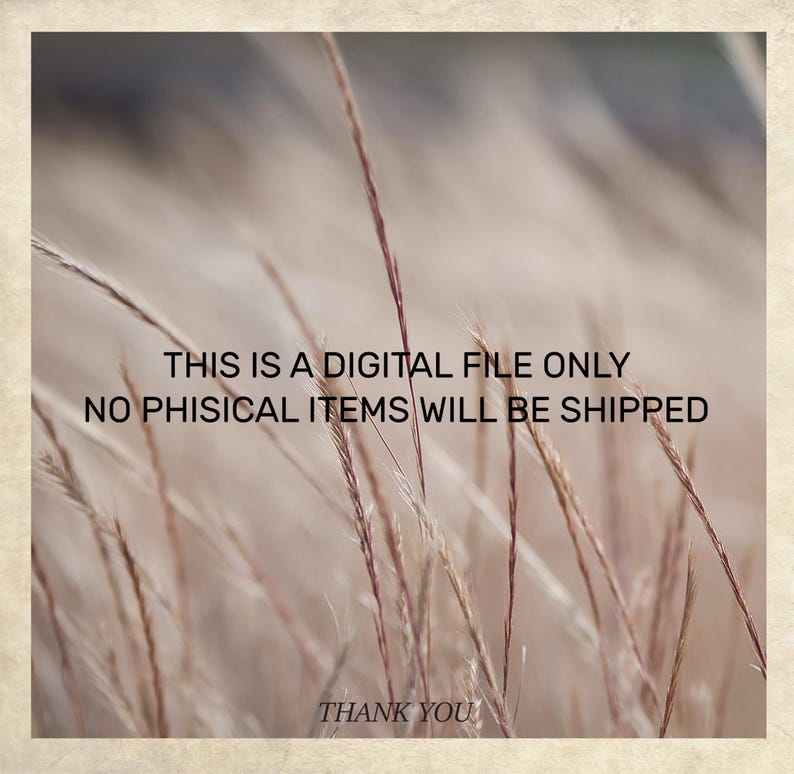 This is a digital file only.